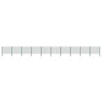 Schuttingpaneel met palen ijzer 1730x120 cm, Tuin en Terras, Nieuw, Bbd, Bbd, Bbd