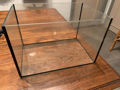 Glazen aquarium, terrarium; 23 x 23 x 35 cm; vissekom, Dieren en Toebehoren, Vissen | Aquaria en Toebehoren, Zo goed als nieuw