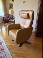 Sta op stoel prominent, Huis en Inrichting, Fauteuils, Ophalen, Minder dan 75 cm, Leer, Zo goed als nieuw