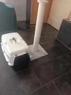 Te koop katten benodigdheden een reismand en een krabpaal, Dieren en Toebehoren, Ophalen of Verzenden