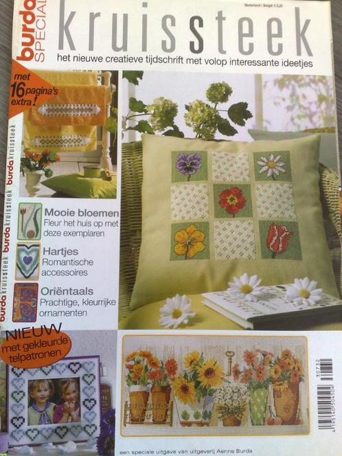 Burda special kruissteek ,nr. 732, Hobby en Vrije tijd, Borduren en Borduurmachines, Nieuw, Patroon, Verzenden