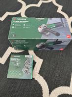 Parkside Haakse Slijper + Doorslijpschijven - Nieuw, Ophalen of Verzenden, Nieuw, 700 tot 1000 watt, Haakse handslijpmachine