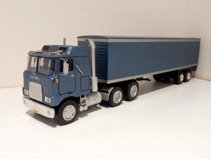 ASAM A. Smith Mack F700 trekker + oplegger code 3 1/50, Hobby en Vrije tijd, Modelauto's | 1:50, Zo goed als nieuw, Bus of Vrachtwagen