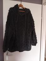 Donkergrijze fleece trui maat 48, Ophalen of Verzenden