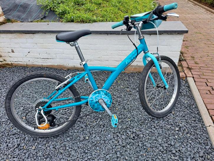 Stoere B-twin meisjes fiets 6 versnellingen, Fietsen en Brommers, Fietsen | Kinderfietsjes, 20 inch of meer, Ophalen