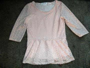 Zachtroze tuniek/top van Vero Moda, maat M beschikbaar voor biedingen