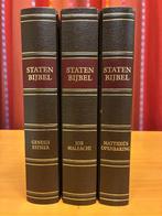 Statenbijbel met kanttekeningen (3 delen) - Ravesteyn, Ophalen of Verzenden