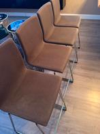 4 barkrukken IKEA, Huis en Inrichting, Ophalen, Gebruikt, Met voetsteun, 60 tot 90 cm