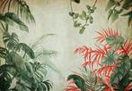 Bladeren fotobehang Jungle Vibes, Op maat, Fotobehang4you, Huis en Inrichting, Stoffering | Behang, Verzenden, Minder dan 10 m²
