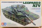 ROWASP | Tamiya 1/35 Leopard 2 A7V German Main Battle Tank, Tank, 1:32 tot 1:50, Nieuw, Ophalen of Verzenden