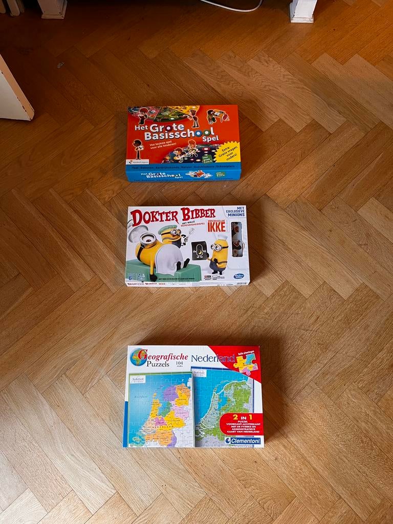 9 kinder en familie spellen voor groot en klein, Ophalen of Verzenden, Zo goed als nieuw