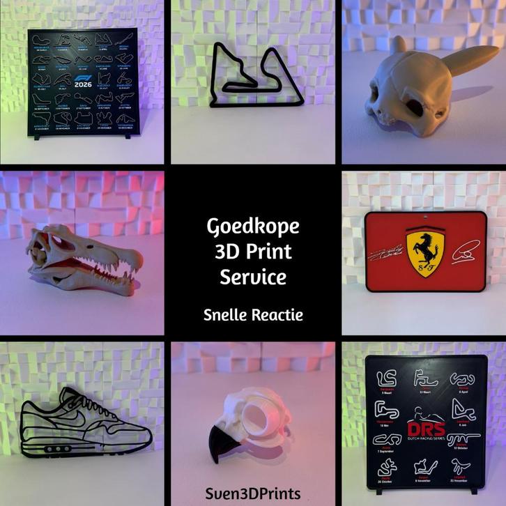 Goedkope 3D Print Service!, Computers en Software, 3D Printers, Nieuw, Verzenden