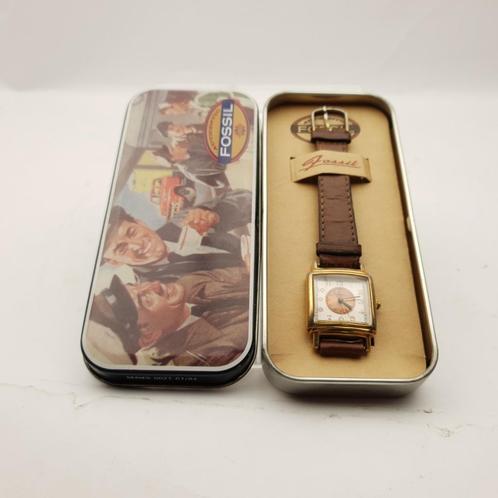 Fossil TM-7288 Vintage Horloge || Nu voor maar €29.99, Computers en Software, Toetsenborden, Overige indelingen, Ophalen of Verzenden