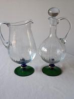 Glazen karaf met waterkan - Art Nouveau, Tweedehands, Tweedehands, Tweedehands, Overige typen