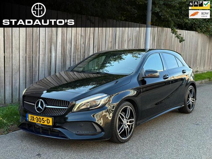 Mercedes-Benz A-klasse 180 AMG Night Edition Automaat NAP!, Auto's, Mercedes-Benz, Bedrijf, A-Klasse, ABS, Airbags, Airconditioning