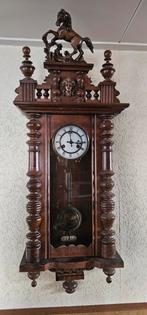 Antieke Wandklok met Paard, Antiek en Kunst, Ophalen