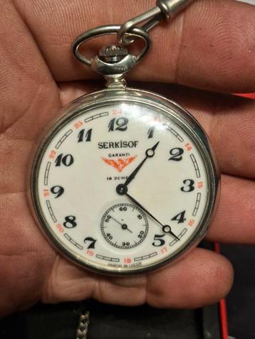 Zeldzame molnijas Serkisof Molnija USSR-Rusland zakhorloges  beschikbaar voor biedingen