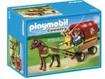 PLAYMOBIL Country Pony met huifkar – 5228 met extra’s, Complete set, Ophalen of Verzenden, Zo goed als nieuw