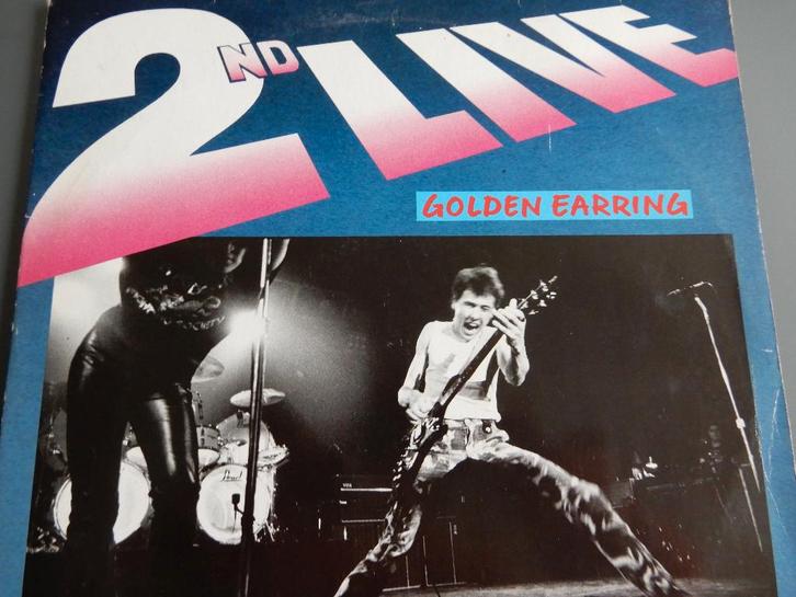 Golden Earing- 2 ND Live, Cd's en Dvd's, Vinyl | Hardrock en Metal, Gebruikt, Ophalen of Verzenden