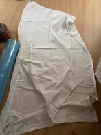 Tas vol met witte katoenen gordijnen met roede lussen, Ophalen, Gebruikt, Wit, 200 cm of meer