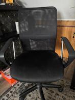 Bureaustoel verstelbaar, Huis en Inrichting, Bureaustoelen, Ophalen, Zo goed als nieuw, Zwart
