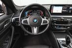 BMW 5 Serie 520d High Executive M Sport Automaat / Schuif-ka, Auto's, Achterwielaandrijving, 1650 kg, Zwart, Leder