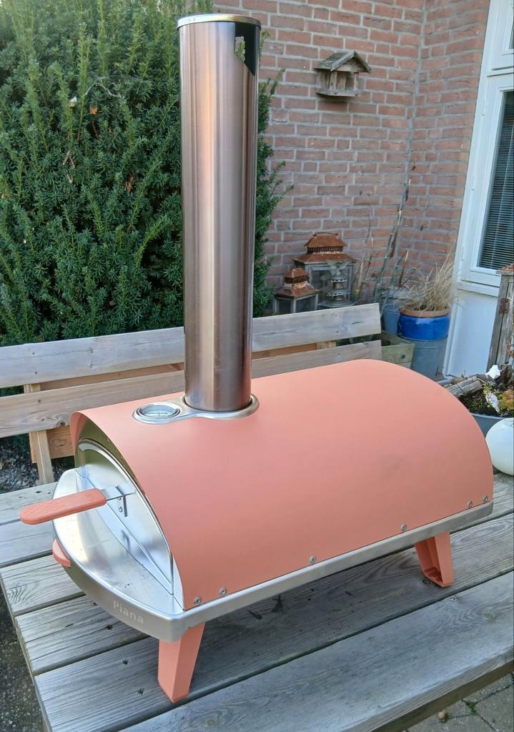 Pizza oven Ziipa werkt op houten pellets of houtskool, Tuin en Terras, Pizzaovens, Nieuw, Ophalen of Verzenden
