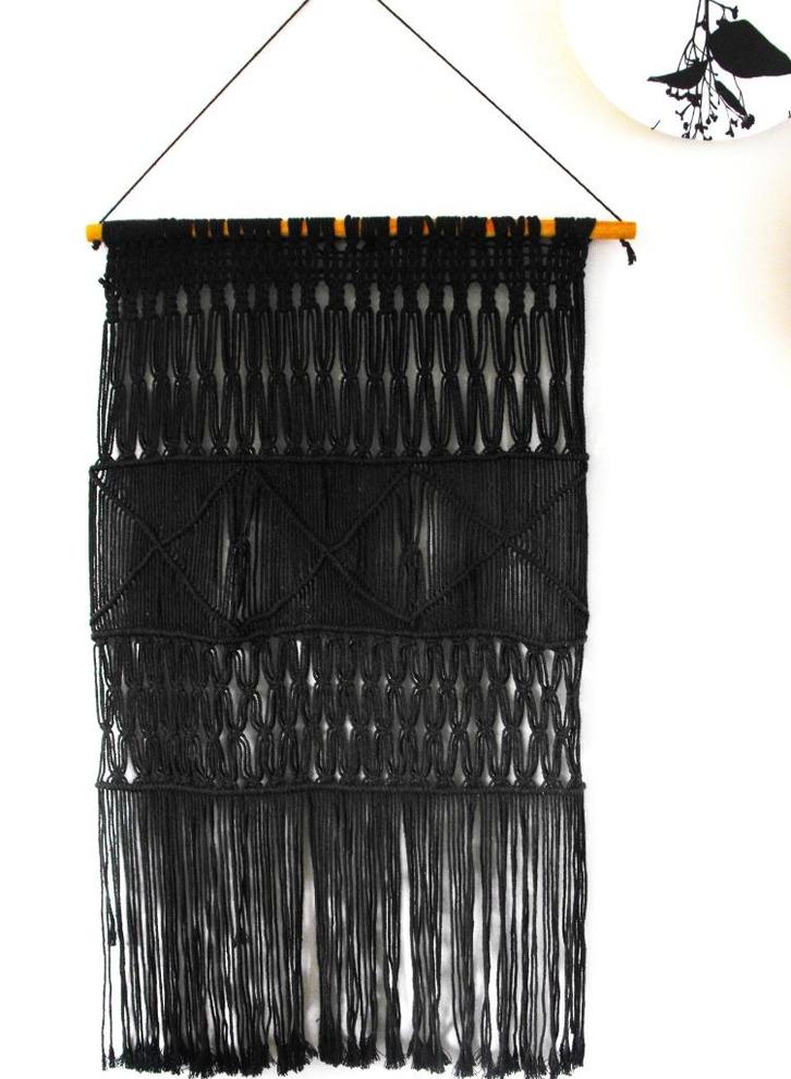 Macrame hanger groot, Huis en Inrichting, Woonaccessoires | Wanddecoraties, Ophalen