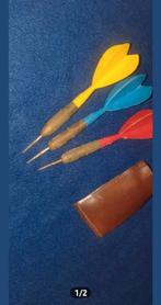 Vintage dart setje, Sport en Fitness, Darts, Ophalen of Verzenden, Gebruikt