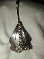 Zilveren abstracte hanger, Sieraden, Tassen en Uiterlijk, Antieke sieraden, Ophalen of Verzenden, Zilver, Hanger