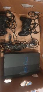Playstation 2 console met 2 controllers, Gebruikt, Met 2 controllers, Ophalen of Verzenden, Phat