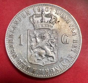 Gulden 1907. Zfr. beschikbaar voor biedingen