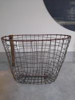 Brocante ijzeren Draadmand, Ophalen of Verzenden
