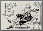 Ansichtkaart tekening Opland, Haydn om half Twaalf, Verzamelen, Ansichtkaarten | Themakaarten, Ophalen of Verzenden, Ongelopen