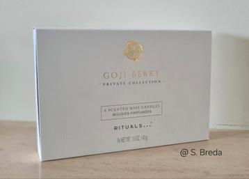 Rituals mini geurkaarsen | Goji Berry | Maxi theelichten  beschikbaar voor biedingen