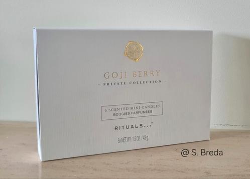 Rituals mini geurkaarsen | Goji Berry | Maxi theelichten, Huis en Inrichting, Woonaccessoires | Kandelaars en Kaarsen, Nieuw, Kaars