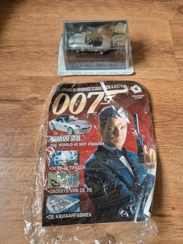 James Bond modelauto BMW Z8+ magazine,  NIEUW, Verzamelen, Film en Tv, Nieuw, Film, Actiefiguur of Pop, Ophalen of Verzenden
