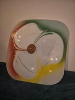 Vintage jaren 50 / 60 plafonnière / schaallamp 48 x 48cm, Ophalen