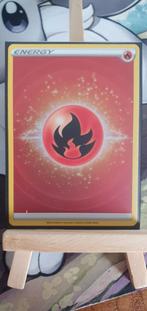 Fire energy holo crown zenit, Hobby en Vrije tijd, Verzamelkaartspellen | Pokémon, Nieuw, Foil, Ophalen of Verzenden, Losse kaart