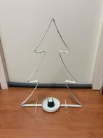 witte ijzeren kerstboom met houder voor kerstbakje, Ophalen of Verzenden, Zo goed als nieuw