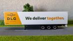 Herpa oplegger DLG logistics, Nieuw, Ophalen of Verzenden, Bus of Vrachtwagen, Herpa