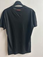 DSQUARED2 shirt zwart met rood mt XS, Italie, -, Zwart, Ophalen of Verzenden