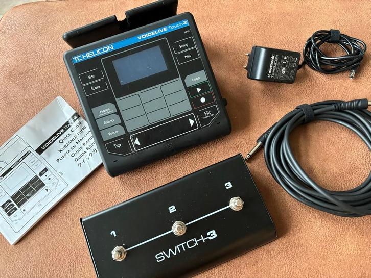 TC Electronic Helicon VoiceLive Touch 2 VocalFX + footswitch, Muziek en Instrumenten, Effecten, Gebruikt, Chorus, Delay of Echo