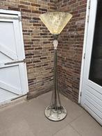 Art Deco Vloerlamp met kunststof Kap, Ophalen