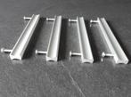 4 Handgrepen, deurgrepen 128 mm mat chroom, Huis en Inrichting, Keuken | Keukenelementen, Minder dan 50 cm, Overige kleuren, Ophalen of Verzenden