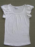 Wit OUTFITTERS NATION t-shirt met pofmouw maat 140 * XS., Nieuw, Meisje, Outfitters Nation, Ophalen of Verzenden