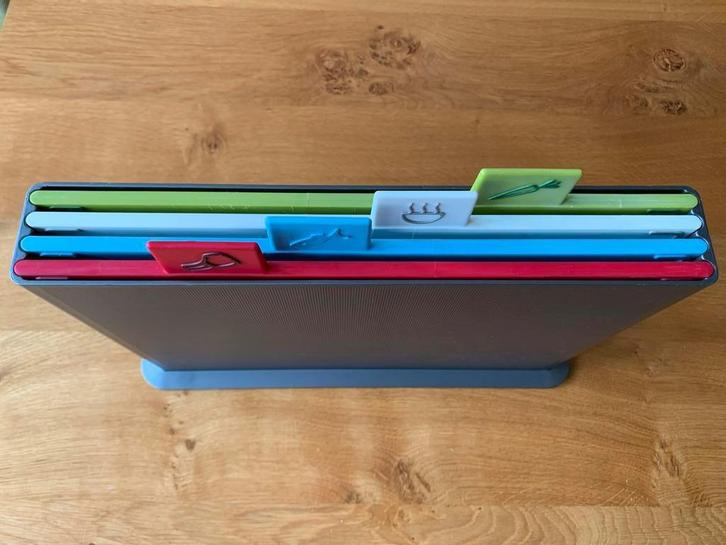 Snijplanken Set met Houder Joseph Joseph, Huis en Inrichting, Keuken | Keukenbenodigdheden, Gebruikt, Ophalen