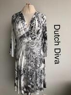 Dutch Diva Jurk  (mt: 42) 5,5/2881, Dutch Diva, Wit, Ophalen of Verzenden, Onder de knie