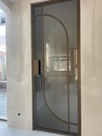 Industriële stalen deur met glas zeer snelle levering, Doe-het-zelf en Verbouw, Glas en Ramen, Overige typen, Nieuw, Veiligheidsglas