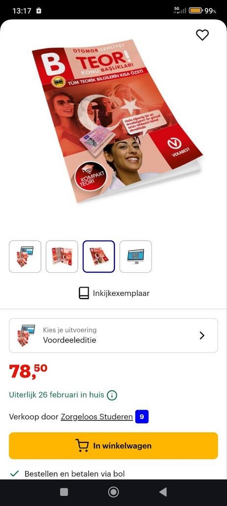 Autorijbewijs halen Turkse editietheorie 600 vragen Turks, Ophalen of Verzenden, Zo goed als nieuw, Nederlands